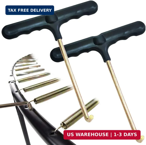 Trampoline spring pull tool - spring,