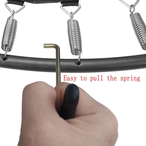 Trampoline spring pull tool - spring,