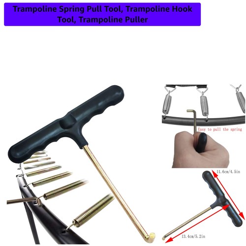 Sturdy trampoline spring pull - trampoline,