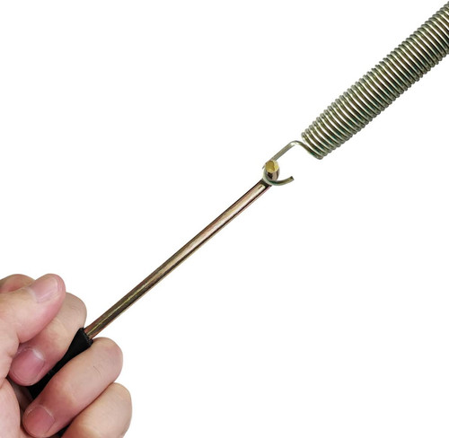 Trampoline spring pull tool - spring,
