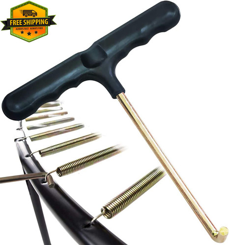 Trampoline spring pull tool - spring,